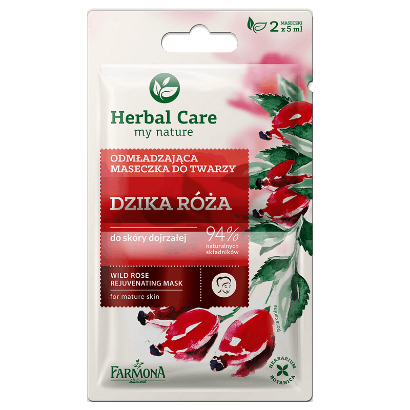 Подмладяваща маска за лице Дива Роза Farmona Herbal Care