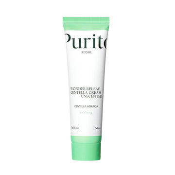 Успокояващ крем за лице с Центела Азиатика PURITO SEOUL Wonder Releaf Centella Cream Unscented