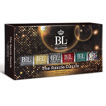 Комплект 6 броя лакове за нокти BEL LONDON The Razzle Dazzle