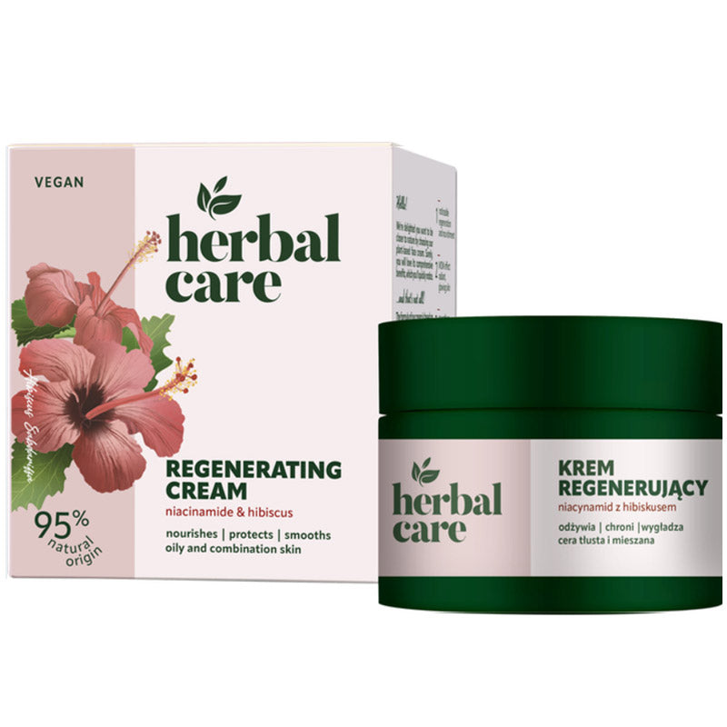 Регенериращ крем за лице с ниацинамид и хибискус Farmona HERBAL CARE