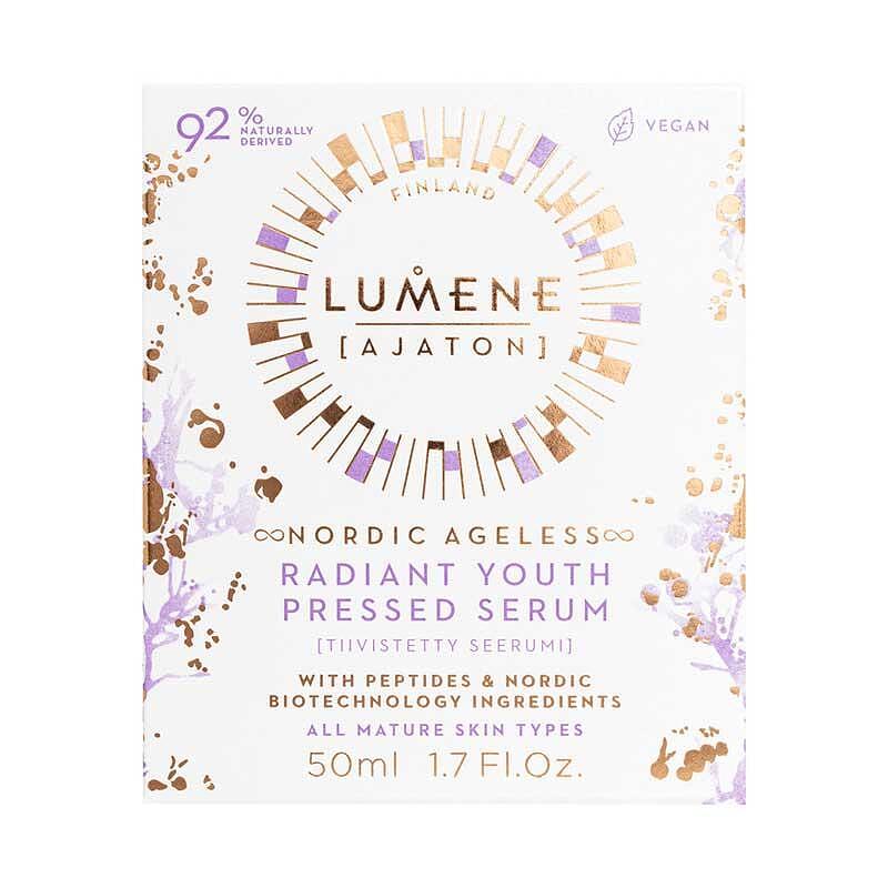 Регенериращ пресован серум против бръчки Lumene NORDIC AGELESS Ajaton