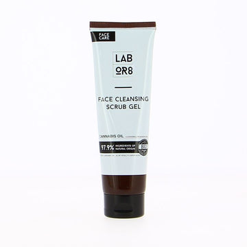 Натурален почистващ скраб за лице с конопено масло Labor8 Hemp Face Cleansing Scrub Gel