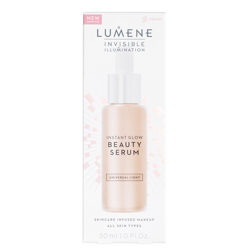 Серум-флуид Lumene Invisible Illumination Instant Glow Beauty Serum