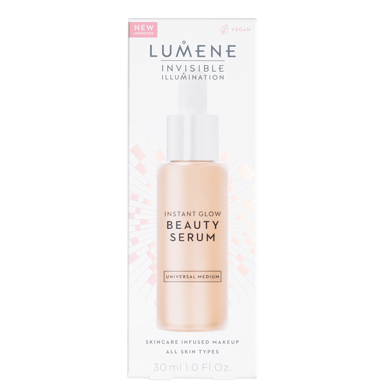 Серум-флуид Lumene Invisible Illumination Instant Glow Beauty Serum