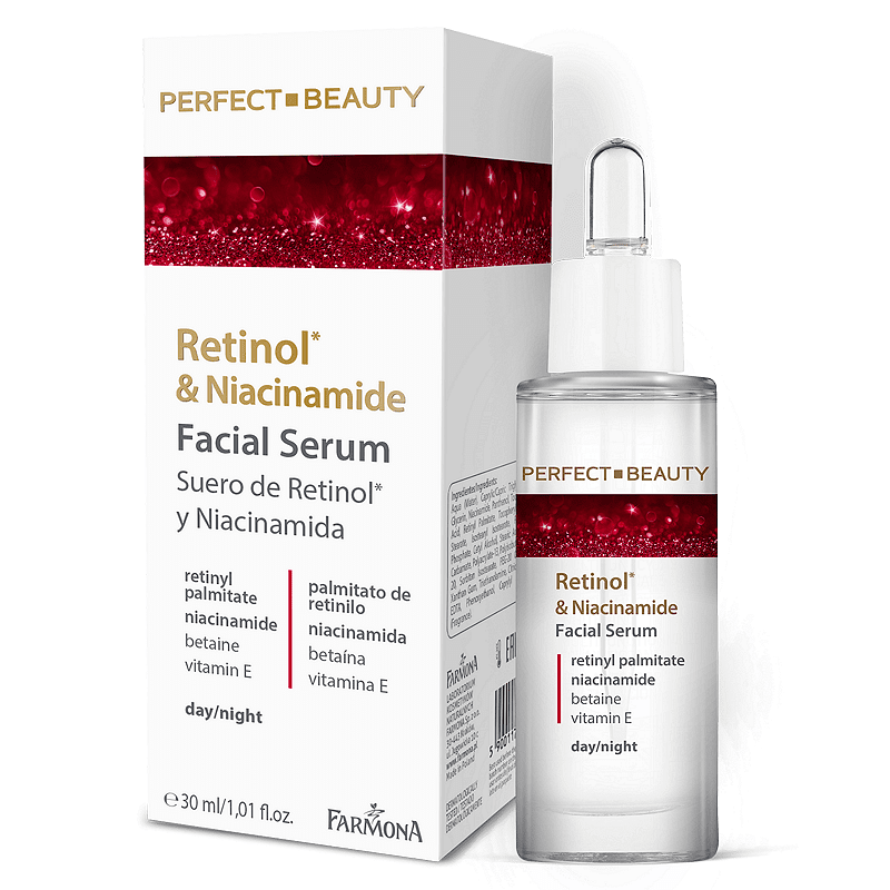 Серум за лице против бръчки Ретинол и Ниацинамид Farmona Perfect Beauty