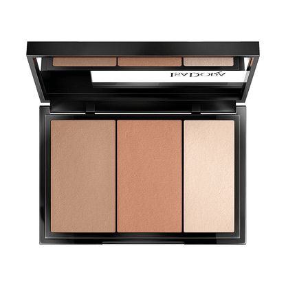Скулптор палитра Бронзант Хайлайтър и Руж Isadora Face Sculptor 3in1 Palette