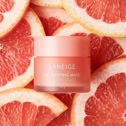 Успокояваща нощна маска за устни Грейпфрут LANEIGE Grapefruit