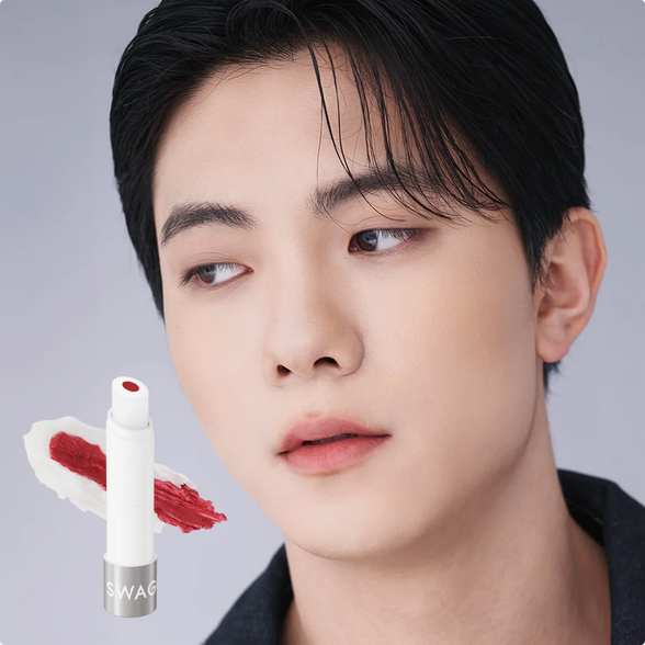 Унисекс Топящ се балсам за изглаждане на цвета на устните Swagger Flirting Lip Balm