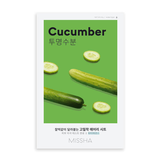 Текстилна маска за лице Краставица Missha Airy Fit Sheet Mask Cucumber