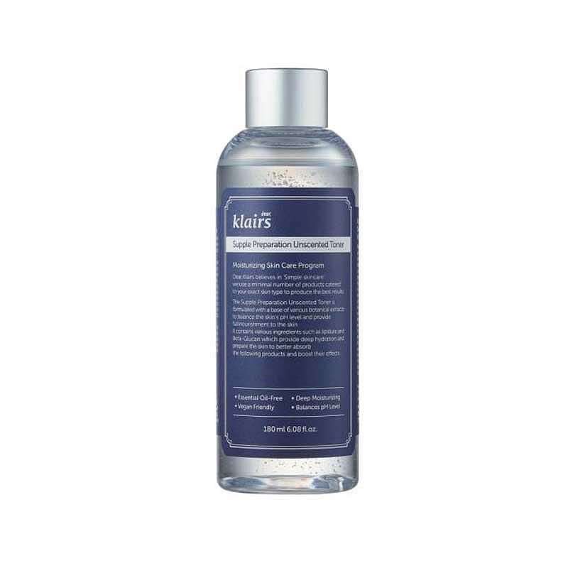 Тоник за лице Klairs Supple Preparation Unscented Toner