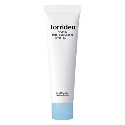 Минерален слънцезащитен крем SPF50+ Torriden DIVE-IN Mild Suncream