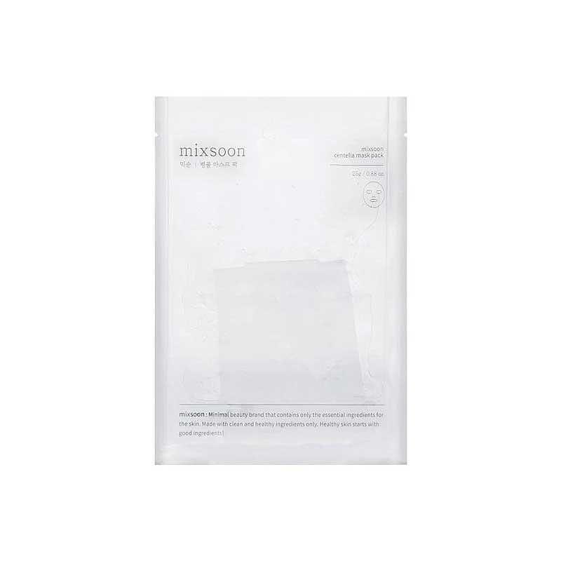 Успокояваща маска за лице с Центела Азиатика MIXSOON Centella Sheet Mask
