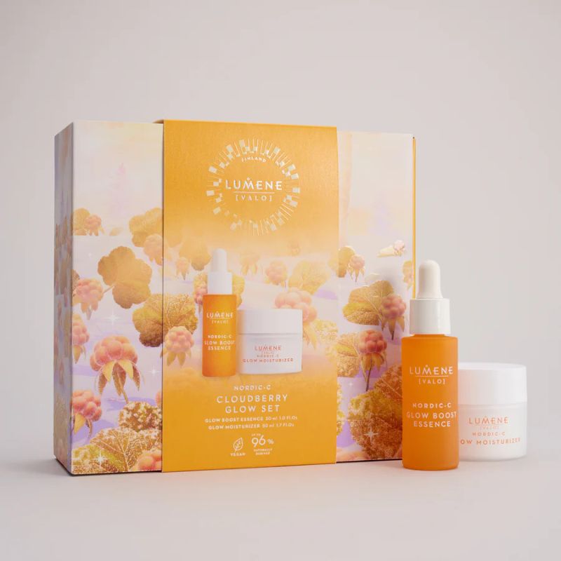 Комплект за блясък и сияние Lumene NORDIC-C Valо Cloudberry Glow