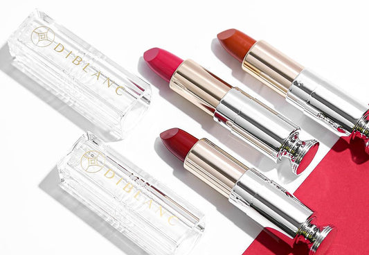 Веган дълготрайно червило за уголемяване на устните DIBLANC Vegan Plumping Lipstick