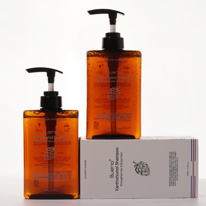 Подсилващ киселинен шампоан против косопад с Ксантохумол и Ниацинамид Bueno Xanthohumol Shampoo