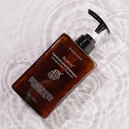 Подсилващ киселинен шампоан против косопад с Ксантохумол и Ниацинамид Bueno Xanthohumol Shampoo