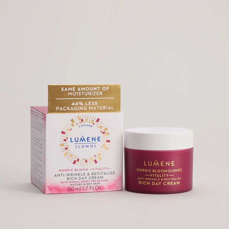 Дневен ревитализиращ крем против видими признаци на стареене Lumene NORDIC BLOOM Lumo Vitality