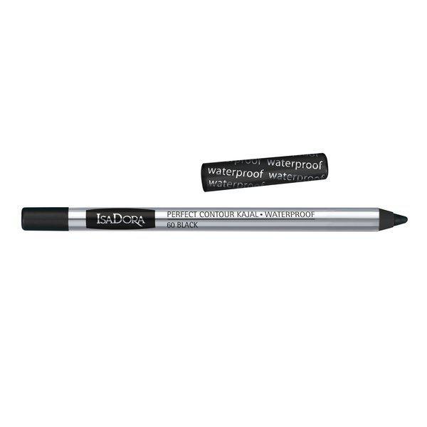 Водоустойчив молив за очи Isadora Perfect Contour Kajal Waterproof 60 Black
