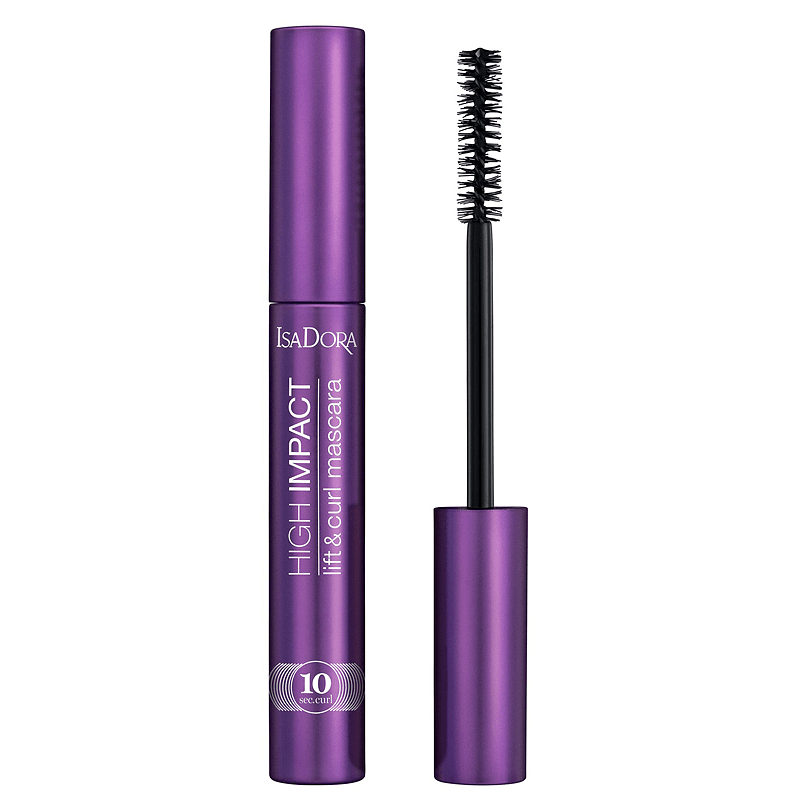 Дълготрайна спирала за мигновен обем и извиване Isadora 10 Sec High Impact Lift & Curl Mascara