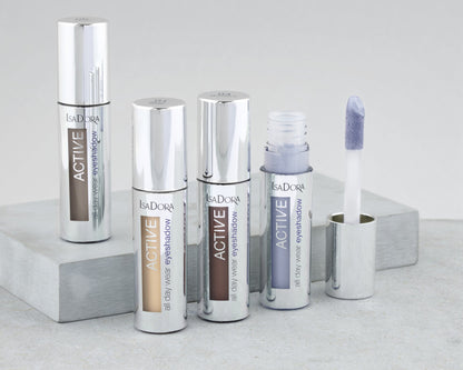 Водоустойчиви кремоомбразни сенки за очи IsaDora Active All Day Wear Eyeshadow