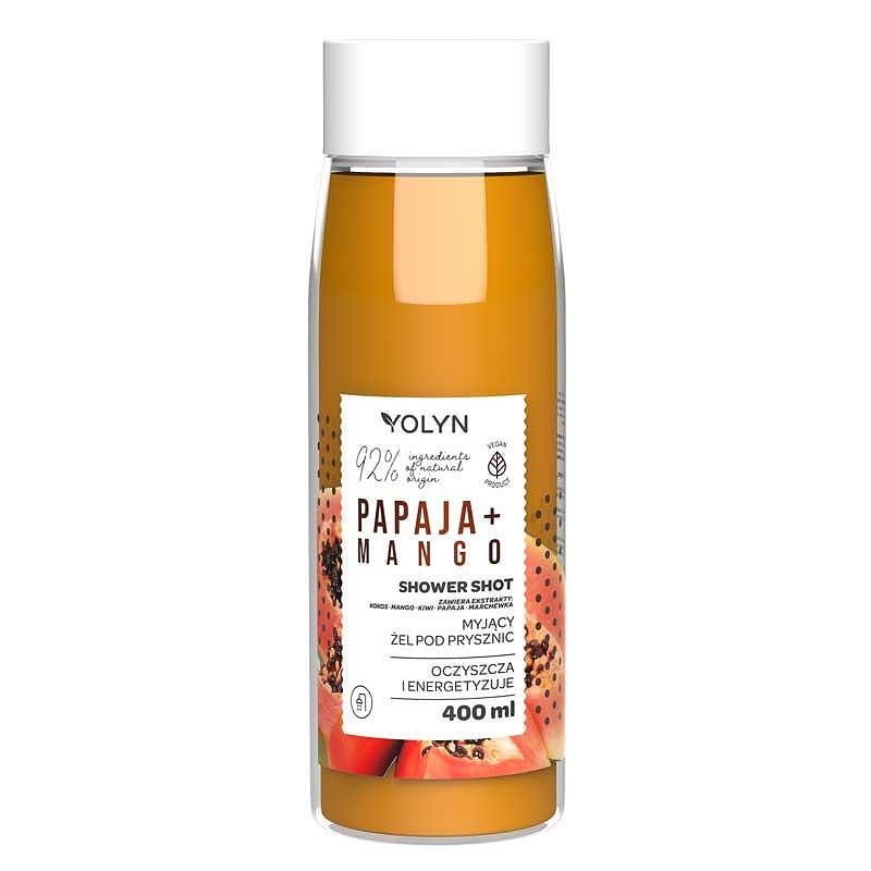 Душ гел Папая и Манго YOLYN Papaya аnd Mango Shower Shot