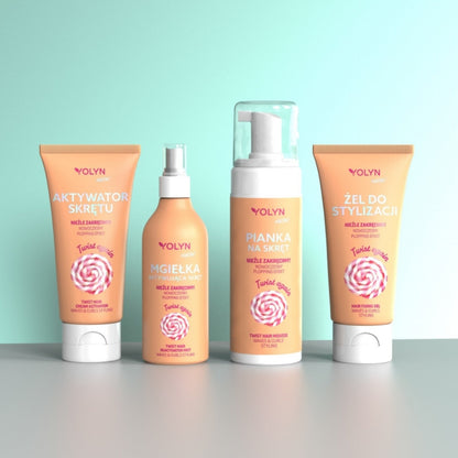 Крем активатор за къдрава коса YOLYN WOW Twist Hair Cream Activator