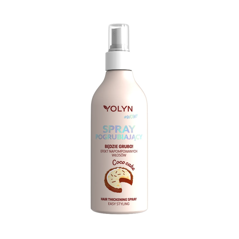 Уплътняващ спрей за лесно оформяне на косата YOLYN WOW Hair Thickening Spray