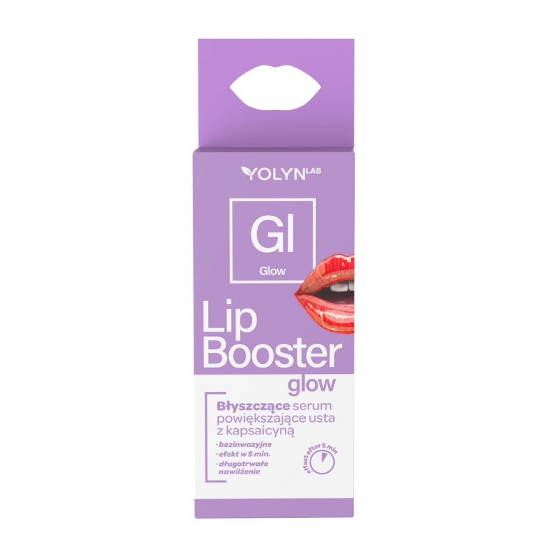 Огледален гланц-бустер за устни YOLYN LAB Shiny Lip Booster