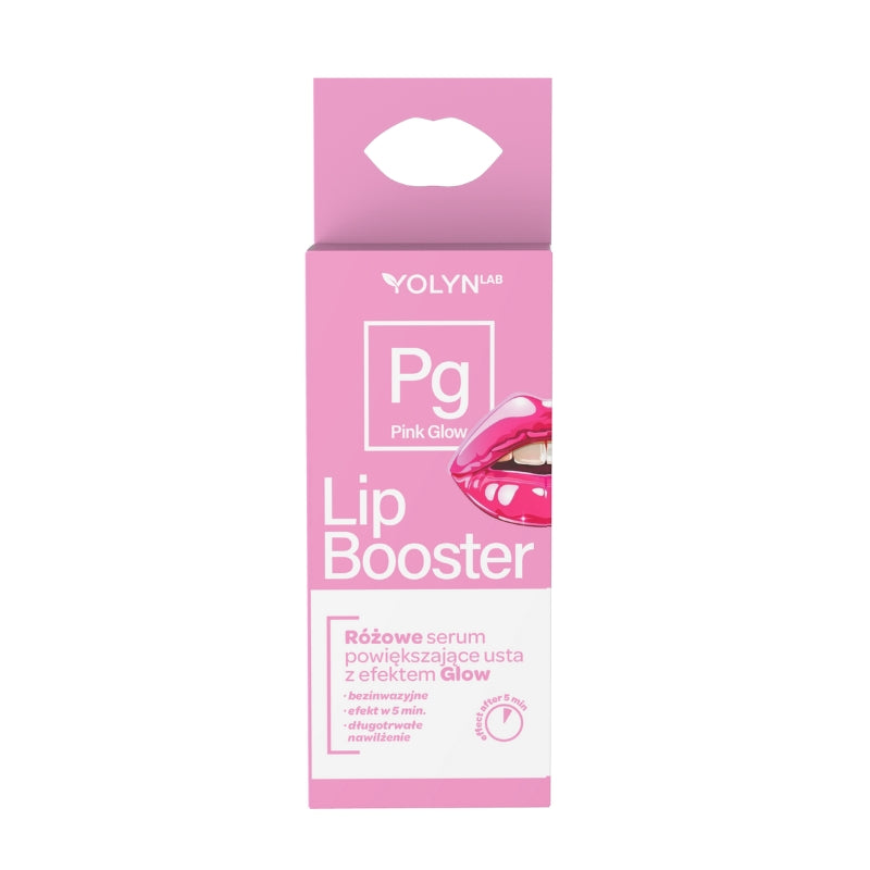 Огледален гланц-бустер за устни YOLYN LAB Shiny Lip Booster